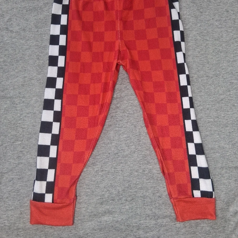 Disney Pixar Cars Lightning McQueen Pajama Set Toddler Red Stretchy 3T